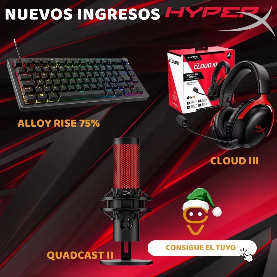 TODO EN ACCESORIOS HYPERX