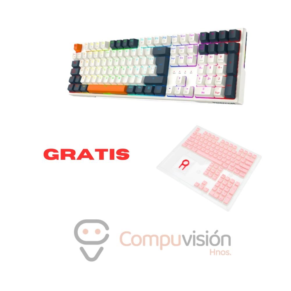 TECLADO GAMER REDRAGON TRUNDLE K668WBO-RGB ESPAÑOL