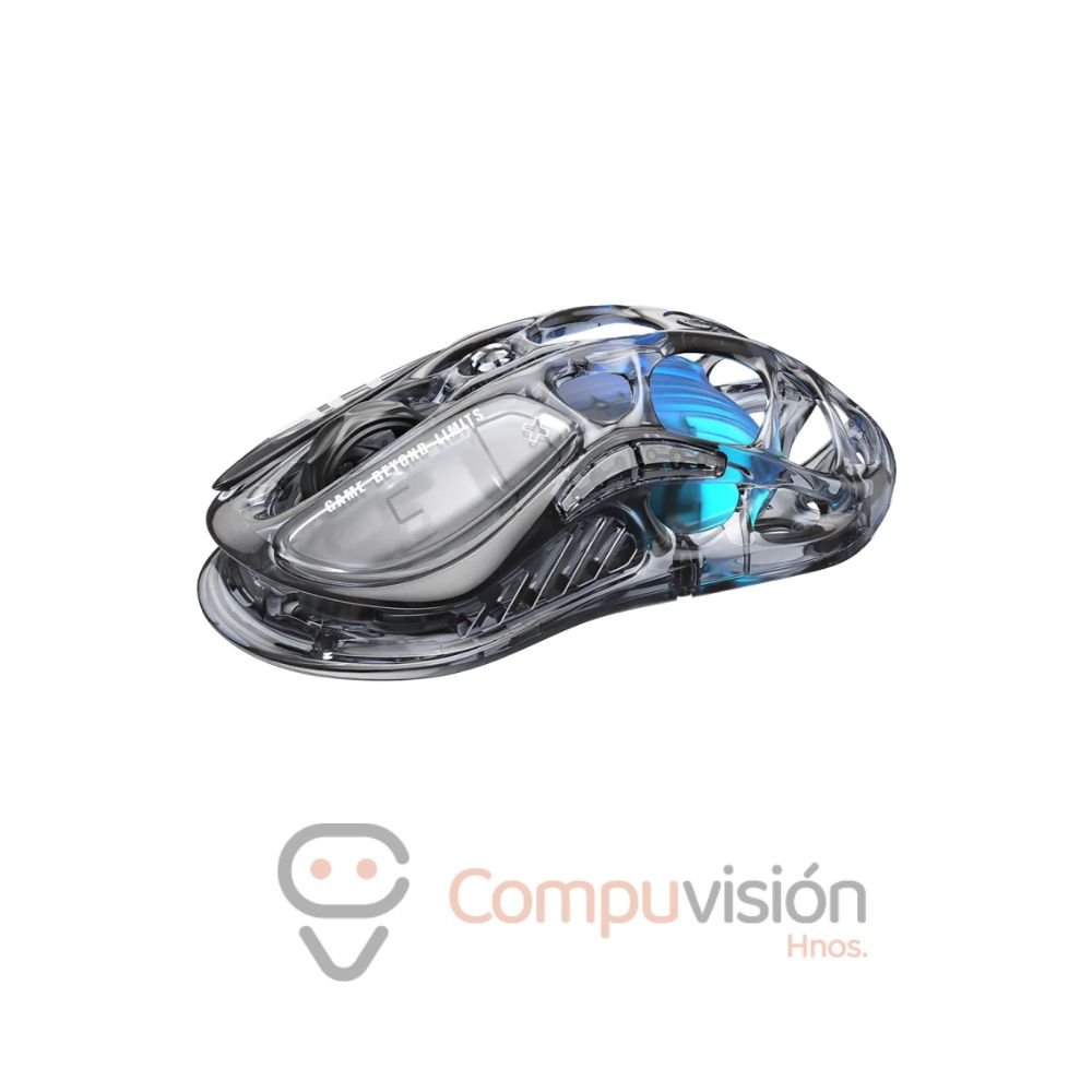 MOUSE GAMER GRAVASTAR MERCURY M2 WIRELESS/INALAMBRICO BLACK TRANSPARENT 26 000 DPI