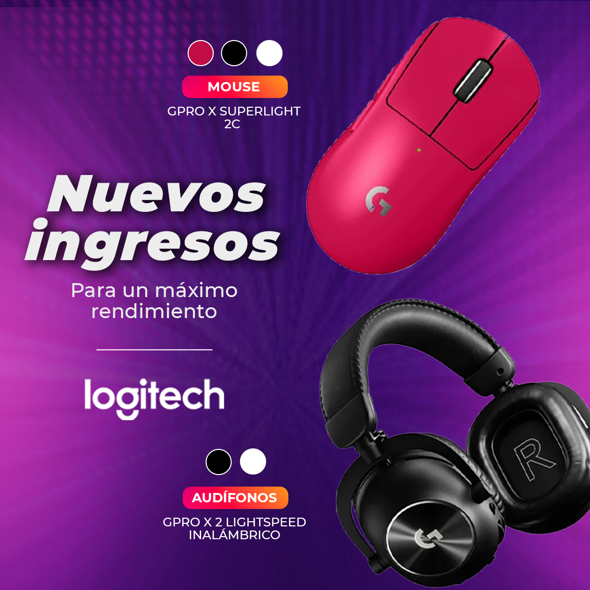 TODO EN ACCESORIOS LOGITECH