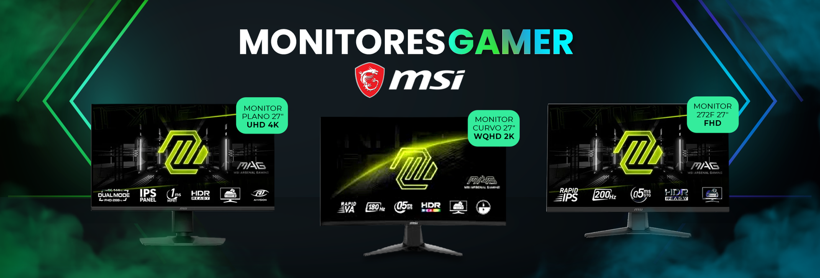 TODO EN MONITORES MSI