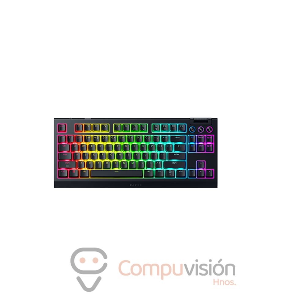 TECLADO GAMER RAZER BLACKWIDOW V4 TKL 80% WIRELESS/INALÁMBRICO/BLUEOTOOTH/BT ESPAÑOL