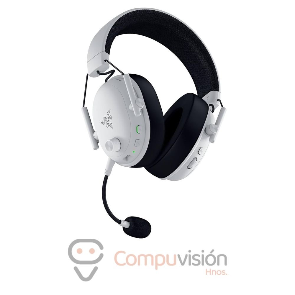 AUDIFONO GAMER RAZER BLACKSHARK V3, WIRELESS/INALAMBRICO BT BLANCO THX