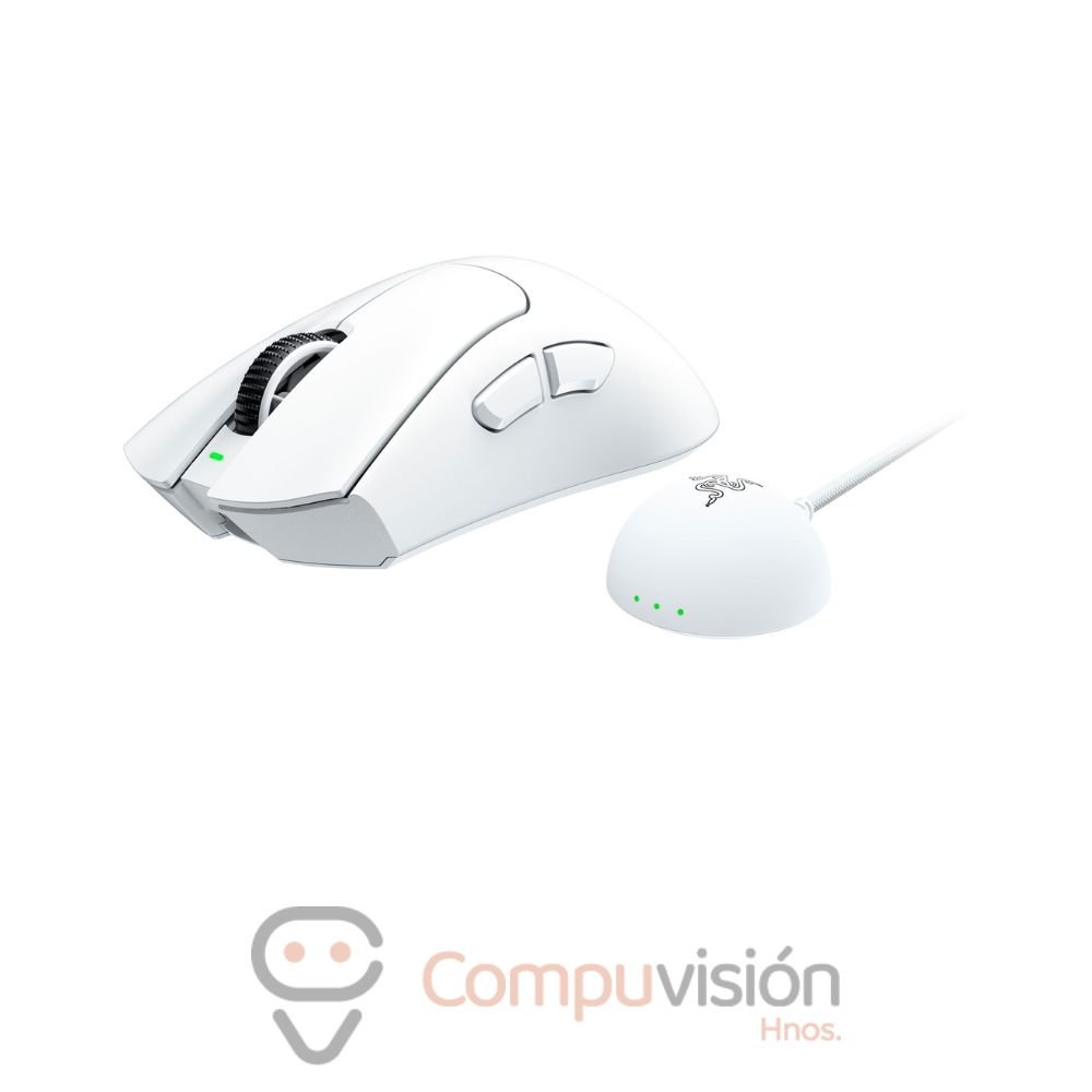 MOUSE RAZER DEATHADDER V4 PRO WHITE WIRELESS 8000HZ