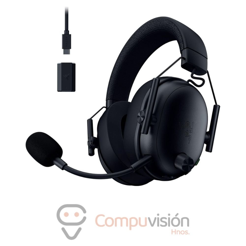 AUDIFONO GAMER RAZER BLACKSHARK V3 WIRELESS/ BT SONIDO THX BLACK