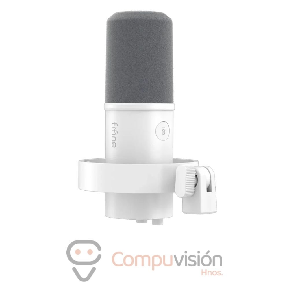 MICROFONO FIFINE K688 WHITE DINAMICO