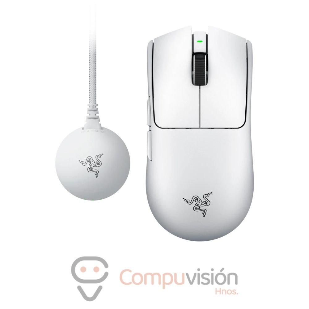 MOUSE GAMER RAZER VIPER V4 PRO WIRELESS GEN-2 WHITE 50K DPI 8000HZ