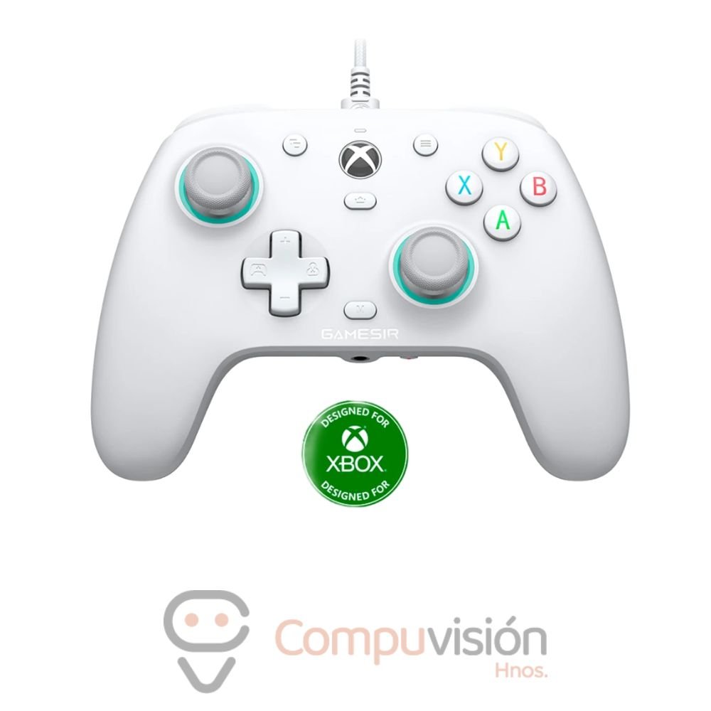 GAMEPAD MANDO GAMESIR G7 SE CABLEADO WHITE PARA XBOX Y PC MULTIPLATAFORMA
