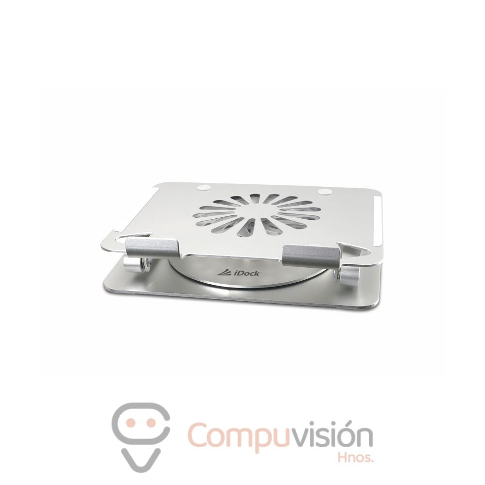 COOLER/STAND PARA LAPTOP IDOCK GALAXY I60 360° SIN VENTILADOR ALUMINIO