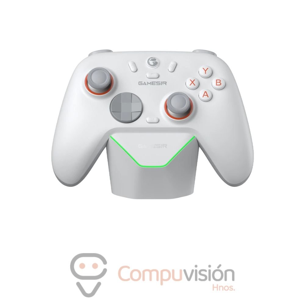 GAMEPAD MANDO GAMESIR NOVA 2 LITE WIRELESS/BLUEOOTH INALAMBRICO LUMINOUS WHITE PARA PC, ANDROID,MULTIPLATAFORMA