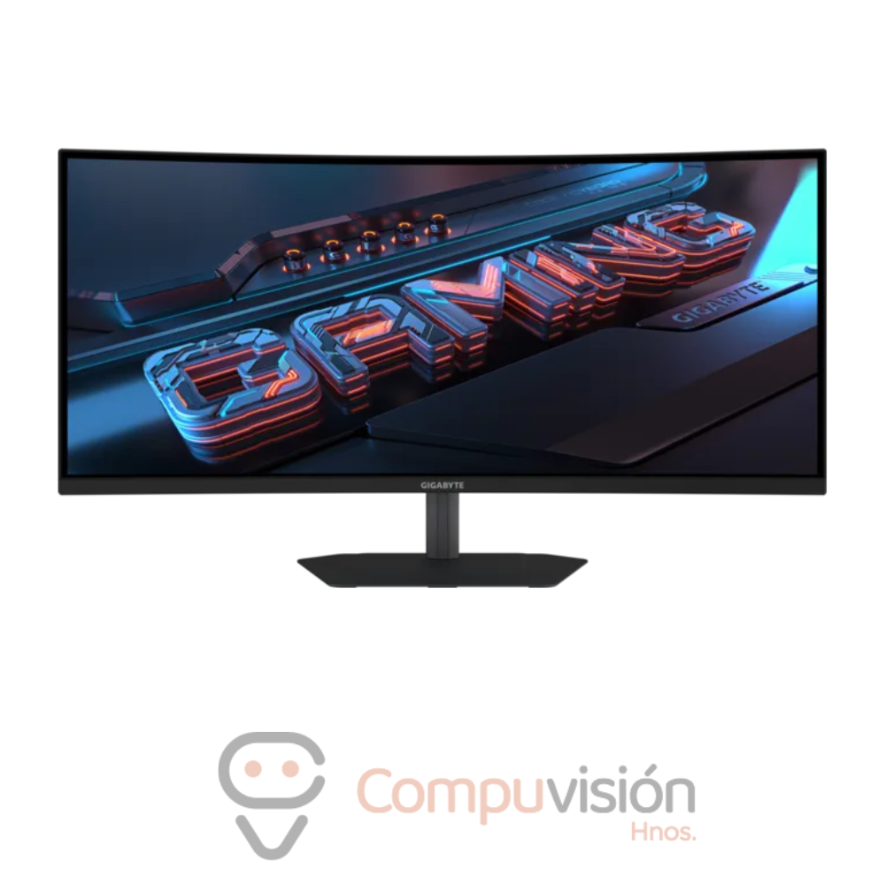 MONITOR LED 34" GIGABYTE GS34WQCA CURVO VA 3440*1440 1MS 120HZ 2*HDMI 1*DP