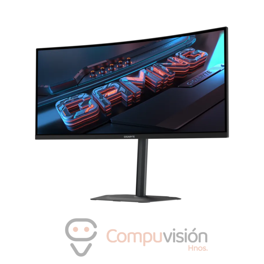 MONITOR LED 34" GIGABYTE GS34WQCA CURVO VA 3440*1440 1MS 120HZ 2*HDMI 1*DP