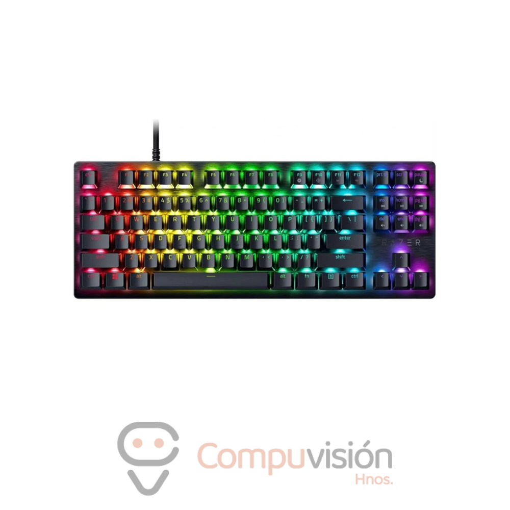 TECLADO GAMER RAZER HUNTSMAN V3 HE MAGNETIC TKL 8KHZ 80% US BLACK CHROMA