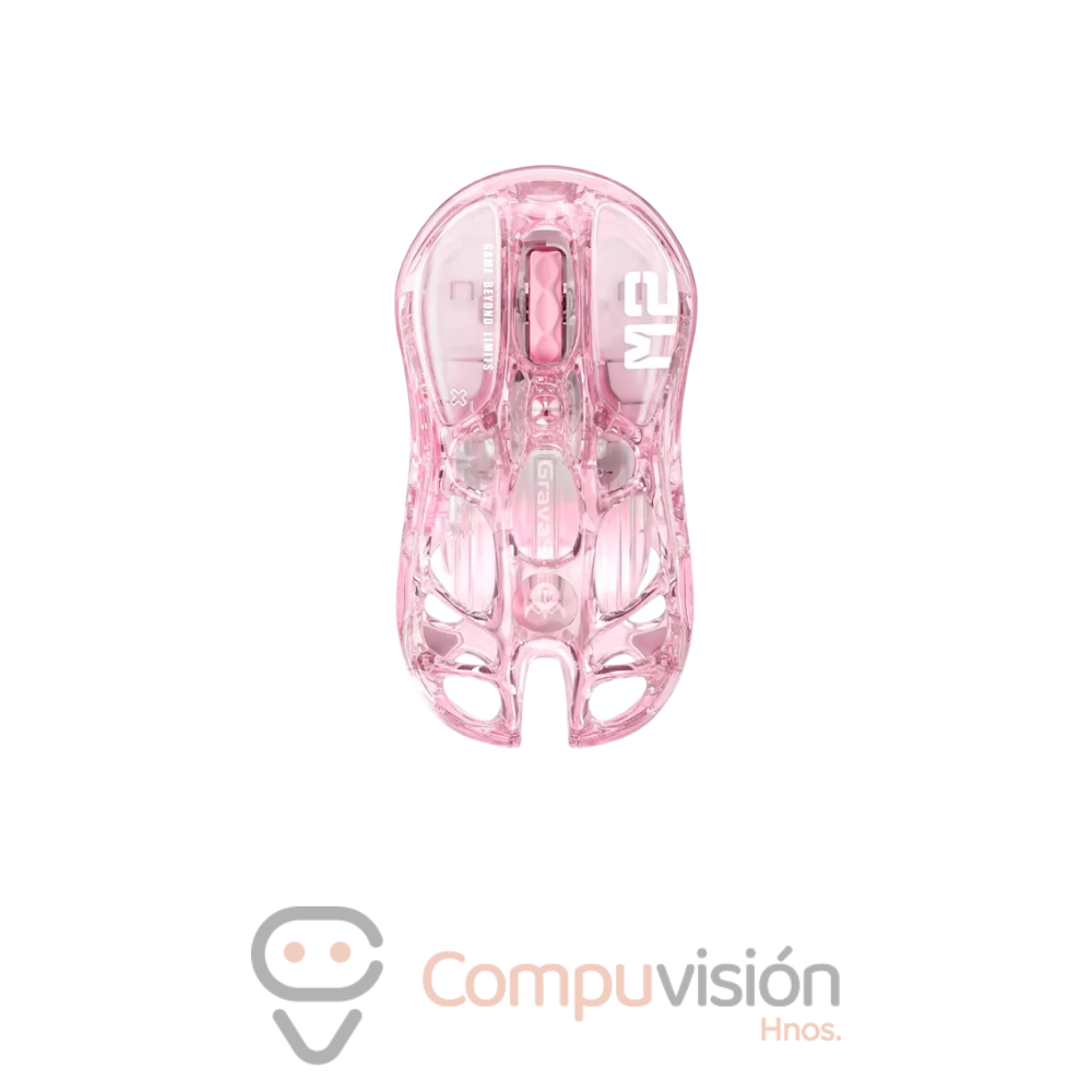 MOUSE GAMER GRAVASTAR MERCURY M2 WIRELESS/INALAMBRICO/BLUETOOTH CRYSTAL ROSE