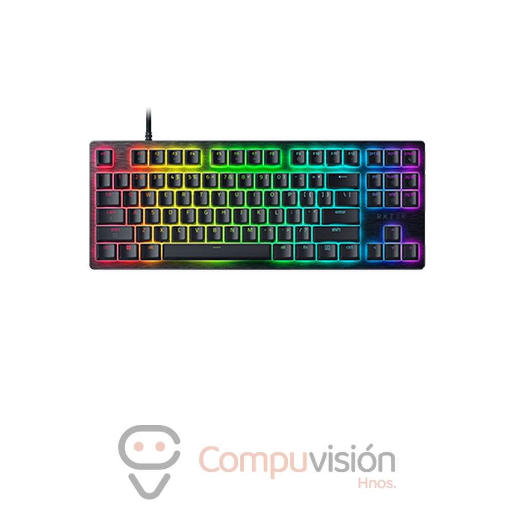 TECLADO GAMER RAZER HUNTSMAN V3 HE MAGNETIC MINI 65% 8KHZ US CHROMA BLACK